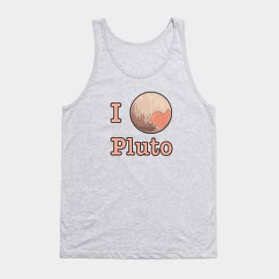 I Heart Pluto Tank Top